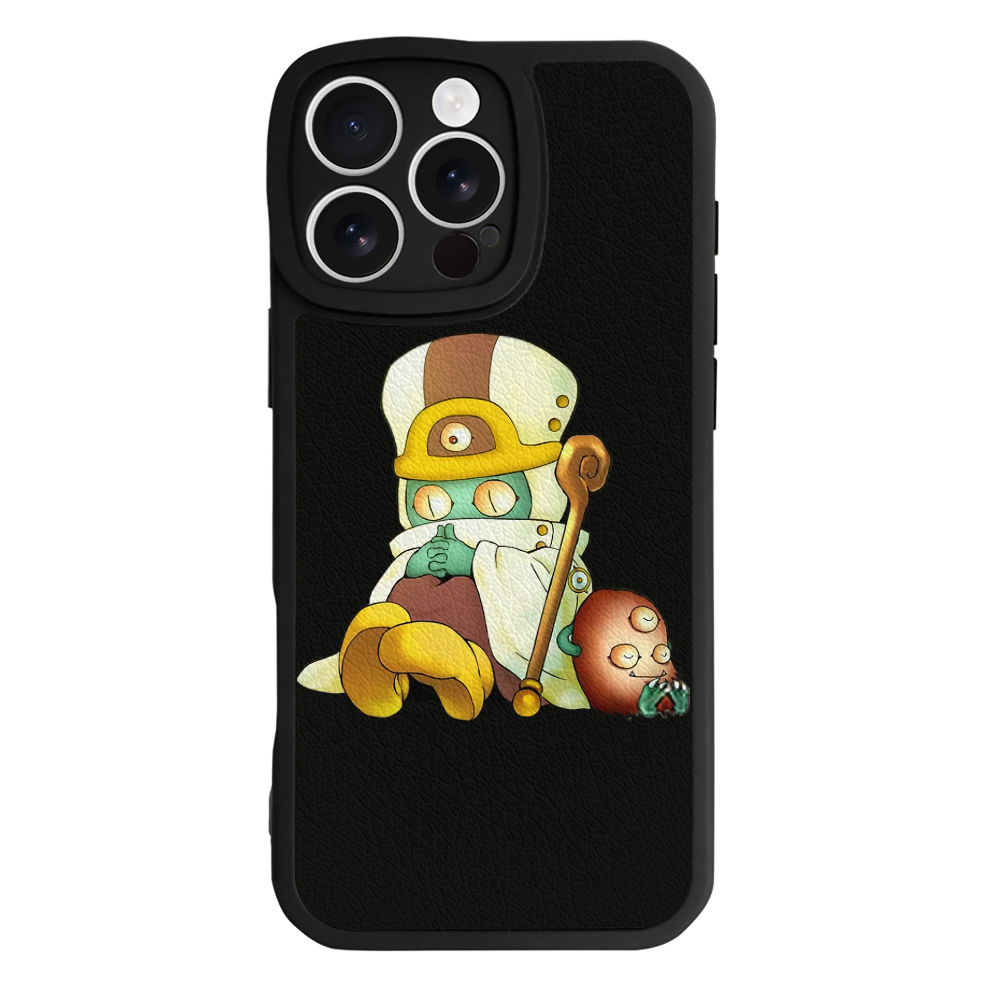 遊☆戯☆王 Yu-Gi-Oh! 【iPhone 16シリーズ対応】シリコンスマホケース（レザー調） 材質：シリコン